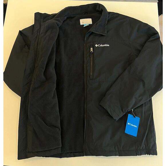 Columbia Men's Northern Utilizer Jacket Black Size XXL NWT - Picture 4 of 5